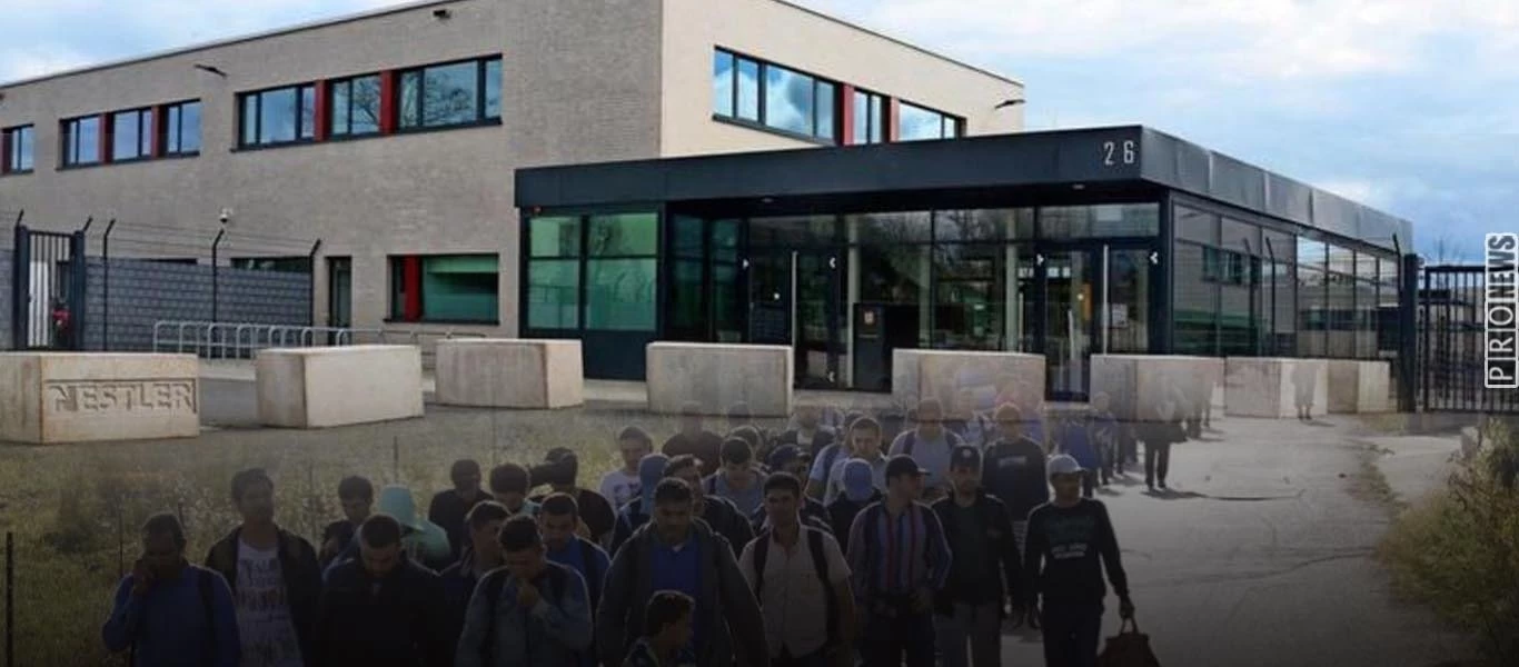 Κέντρο φιλοξενίας αλλοδαπών μετατράπηκε σε «φυλακή καραντίνας» για «αρνητές» (φώτο)